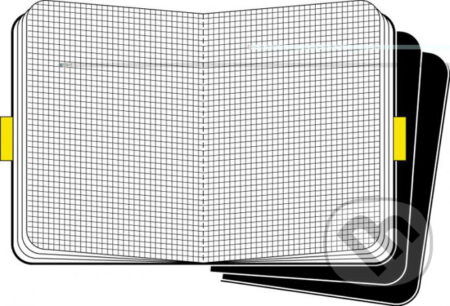 Moleskine - sada 3 stredných štvorčekovaných zošitov (čierna väzba) (Moleskine). Moleskine, 2007 Moleskine - sada 3 stredných štvorčekovaných zošitov (čierna väzba) (Moleskine). Moleskine, 2007