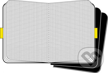 Moleskine - sada 3 veľkých štvorčekovaných zošitov (čierna väzba) (Moleskine). Moleskine, 2007 Moleskine - sada 3 veľkých štvorčekovaných zošitov (čierna väzba) (Moleskine). Moleskine, 2007