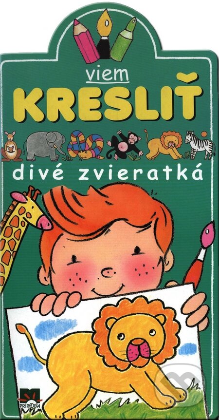 Kniha: Viem kresliť divé zvieratká (Jack Delaroche). Príroda, 2008 Kniha: Viem kresliť divé zvieratká (Jack Delaroche). Príroda, 2008