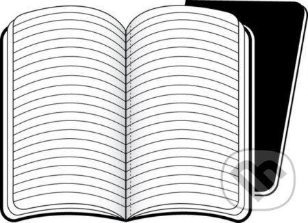 Moleskine - sada 2 stredných linajkových zápisníkov Volant (mäkká väzba) - čierne (Moleskine). Moleskine Moleskine - sada 2 stredných linajkových zápisníkov Volant (mäkká väzba) - čierne (Moleskine). Moleskine