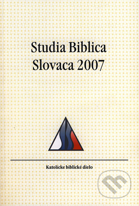 Kniha: Studia Biblica Slovaca 2007 (Blažej Štrba). Katolícke biblické dielo, 2008 Kniha: Studia Biblica Slovaca 2007 (Blažej Štrba). Katolícke biblické dielo, 2008