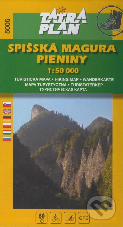 Spišská Magura - Pieniny 1:50 000 (TATRAPLAN). TATRAPLAN, 2008 Spišská Magura - Pieniny 1:50 000 (TATRAPLAN). TATRAPLAN, 2008
