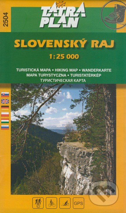 Slovenský raj 1:25 000, TATRAPLAN, 2018