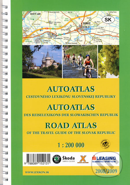 Kniha: Autoatlas cestovného lexikónu Slovenskej republiky 2008/2009 (Astor Slovakia). Astor Slovakia, 2008 Kniha: Autoatlas cestovného lexikónu Slovenskej republiky 2008/2009 (Astor Slovakia). Astor Slovakia, 2008