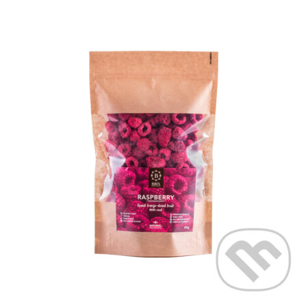 Kávy a čaje: Mrazom sušená malina 85g (Brix). Brix, 2019 Kávy a čaje: Mrazom sušená malina 85g (Brix). Brix, 2019