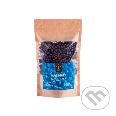 Kávy a čaje: Mrazom sušená čučoriedka 95g (Brix). Brix, 2019 Kávy a čaje: Mrazom sušená čučoriedka 95g (Brix). Brix, 2019