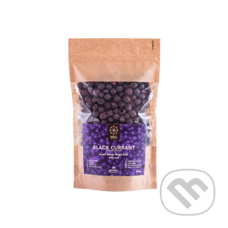 Kávy a čaje: Mrazom sušená čierna ríbezľa 105g (Brix). Brix, 2019 Kávy a čaje: Mrazom sušená čierna ríbezľa 105g (Brix). Brix, 2019