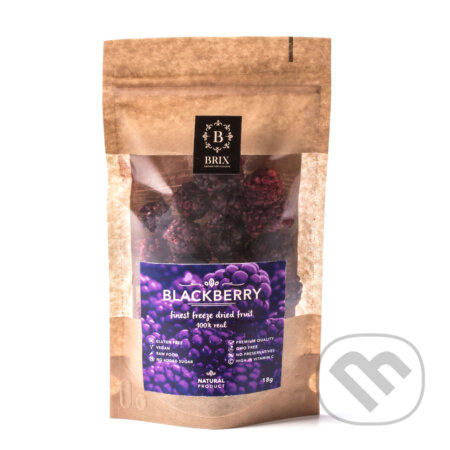 Kávy a čaje: Mrazom sušená černica 25g (Brix). Brix, 2019 Kávy a čaje: Mrazom sušená černica 25g (Brix). Brix, 2019