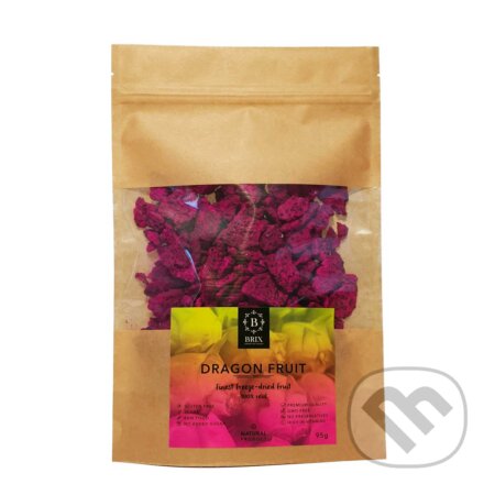 Kávy a čaje: Mrazom sušená pitahaya dračie ovocie 95g (Brix). Brix, 2019 Kávy a čaje: Mrazom sušená pitahaya dračie ovocie 95g (Brix). Brix, 2019