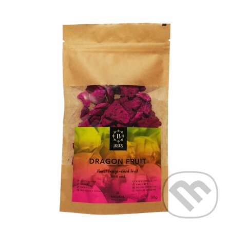 Kávy a čaje: Mrazom sušená pitahaya dračie ovocie 30g (Brix). Brix, 2019 Kávy a čaje: Mrazom sušená pitahaya dračie ovocie 30g (Brix). Brix, 2019