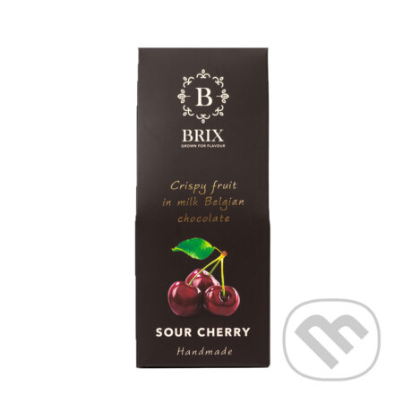 Višňa v mliečnej čokoláde Callebaut 80g (Brix). Brix, 2019 Višňa v mliečnej čokoláde Callebaut 80g (Brix). Brix, 2019