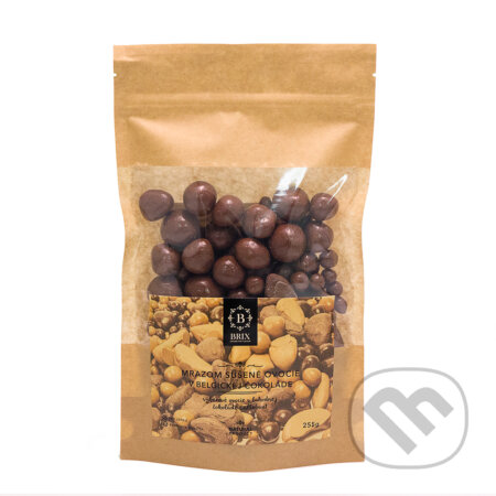 Mrazom sušené ovocie v mliečnej čokoláde Callebaut 255g (Brix). Brix, 2019 Mrazom sušené ovocie v mliečnej čokoláde Callebaut 255g (Brix). Brix, 2019