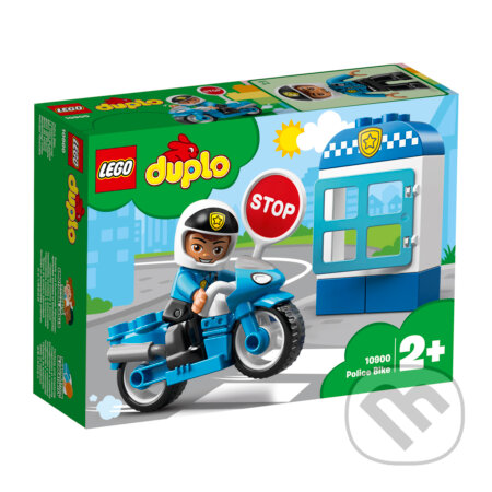LEGO DUPLO Town 10900 Policajná motorka, LEGO, 2019