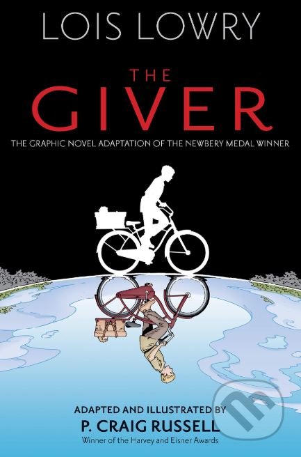 Kniha: The Giver (Lois Lowry). Houghton Mifflin, 2019 Kniha: The Giver (Lois Lowry). Houghton Mifflin, 2019