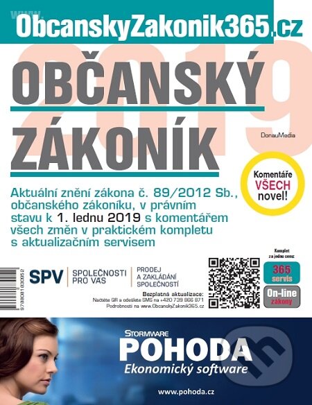 E-kniha: Občanský zákoník 2019 s komentářem změn (DonauMedia). DonauMedia, 2019 E-kniha: Občanský zákoník 2019 s komentářem změn (DonauMedia). DonauMedia, 2019