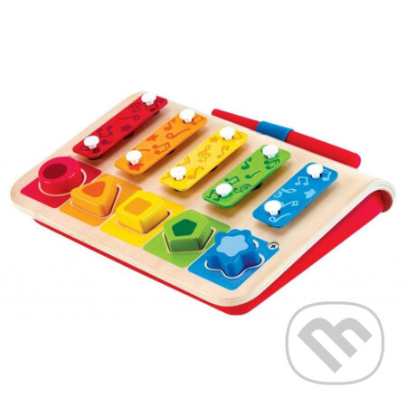 Spoločenská hra: Vkladanie tvarov Xylofón (Hape). Hape Spoločenská hra: Vkladanie tvarov Xylofón (Hape). Hape