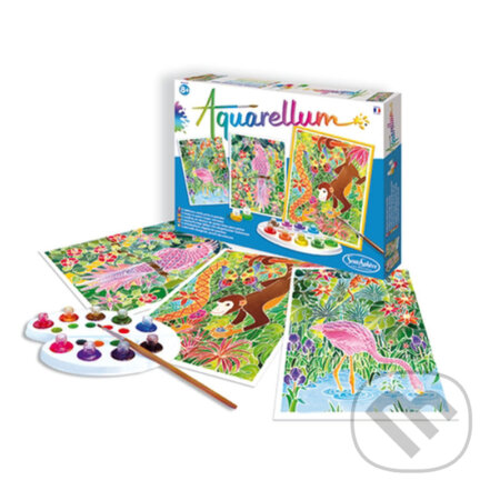 Spoločenská hra: Aquarellum Exotické zvieratá (SentoSphére). SentoSphére Spoločenská hra: Aquarellum Exotické zvieratá (SentoSphére). SentoSphére