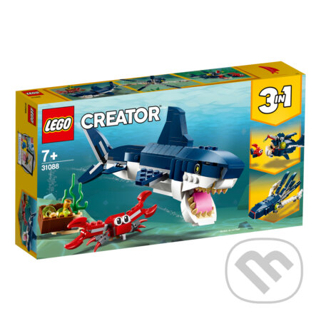 Spoločenská hra: LEGO Creator - Hlbokomorské stvorenia (LEGO). LEGO, 2019 Spoločenská hra: LEGO Creator - Hlbokomorské stvorenia (LEGO). LEGO, 2019
