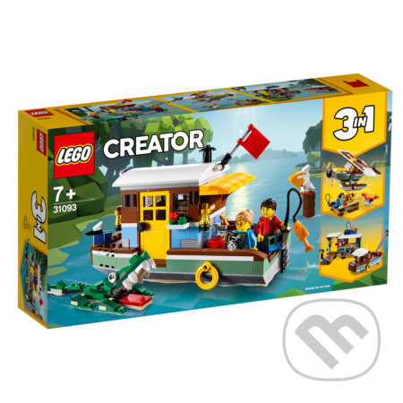 LEGO Creator 31093 Obytná loď na rieke, LEGO, 2019