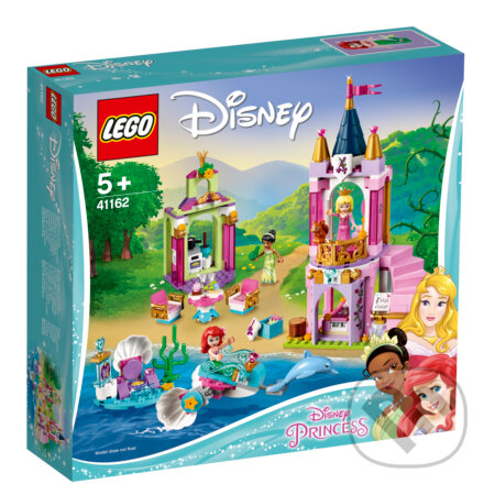 Spoločenská hra: LEGO Disney Princess 41162 Ariel, Aurora, Tiana a ich kráľovská oslava (LEGO). LEGO, 2019 Spoločenská hra: LEGO Disney Princess 41162 Ariel, Aurora, Tiana a ich kráľovská oslava (LEGO). LEGO, 2019