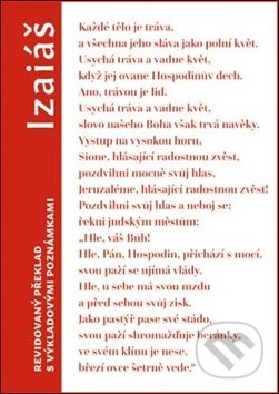 Kniha: Izaiáš (Česká biblická společnost). Česká biblická společnost Kniha: Izaiáš (Česká biblická společnost). Česká biblická společnost