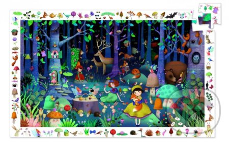 Puzzle: Objavovacie puzzle – Čarovný les (Djeco). Djeco, 2019 Puzzle: Objavovacie puzzle – Čarovný les (Djeco). Djeco, 2019