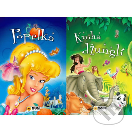 Kniha: Popelka, Kniha Džunglí (SUN). SUN, 2018 Kniha: Popelka, Kniha Džunglí (SUN). SUN, 2018