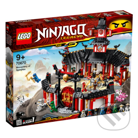 Spoločenská hra: LEGO Ninjago 70670 Chrám Spinjitzu (LEGO). LEGO, 2019 Spoločenská hra: LEGO Ninjago 70670 Chrám Spinjitzu (LEGO). LEGO, 2019