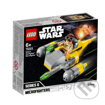 Spoločenská hra: LEGO Star Wars 75223 Mikrostíhačka Starfighter Naboo (LEGO). LEGO, 2019 Spoločenská hra: LEGO Star Wars 75223 Mikrostíhačka Starfighter Naboo (LEGO). LEGO, 2019
