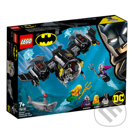 LEGO Super Heroes 76116 Batman, jeho Batponorka a súboj pod vodou, LEGO, 2019