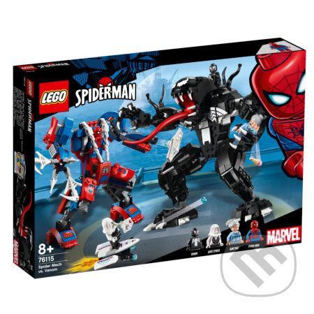 Spoločenská hra: LEGO Super Heroes 76115 Spider Mech vs. Venom (LEGO). LEGO, 2019 Spoločenská hra: LEGO Super Heroes 76115 Spider Mech vs. Venom (LEGO). LEGO, 2019