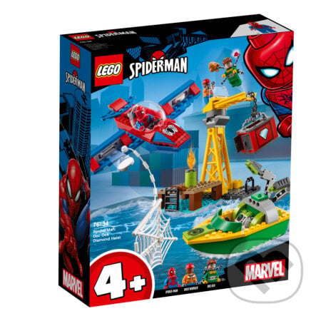LEGO Super Heroes 76134 Spider-Man: Doc Ock Krádež diamantov, LEGO, 2019