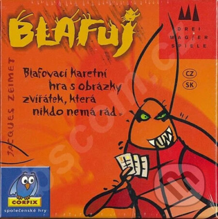 Spoločenská hra: Blafuj (Jacques Zeimet). ADC BF, 2016 Spoločenská hra: Blafuj (Jacques Zeimet). ADC BF, 2016