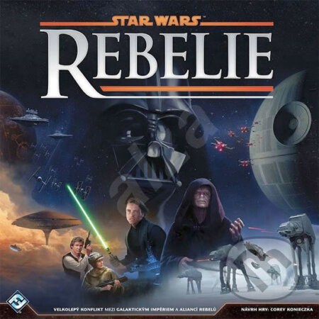 Spoločenská hra: Star Wars: Rebelie (Corey Konieczka). ADC BF, 2016 Spoločenská hra: Star Wars: Rebelie (Corey Konieczka). ADC BF, 2016