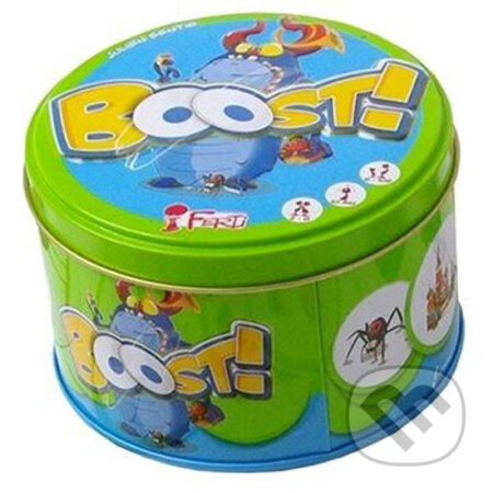 Spoločenská hra: Boost! (Rally Up!) (Julien Sentis). ADC BF, 2015 Spoločenská hra: Boost! (Rally Up!) (Julien Sentis). ADC BF, 2015