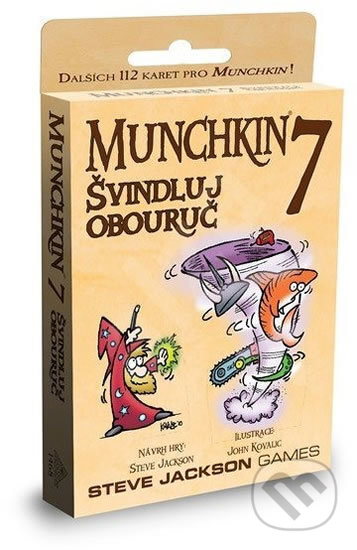 Společenská hra: Munchkin 7: Švindluj obouruč (rozšíření) (Steve Jackson). ADC BF Společenská hra: Munchkin 7: Švindluj obouruč (rozšíření) (Steve Jackson). ADC BF