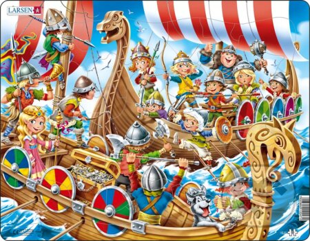Puzzle: Vikingovia (US41) (Larsen). Larsen Puzzle: Vikingovia (US41) (Larsen). Larsen
