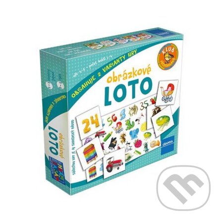 Spoločenská hra: Obrázkové LOTO (Granna). Granna, 2018 Spoločenská hra: Obrázkové LOTO (Granna). Granna, 2018