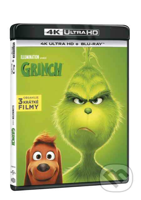 Film: Grinch Ultra HD Blu-ray (Scott Mosier, Ron Howard a Yarrow Cheney) (UltraHDBlu-ray). Magicbox, 2019 Film: Grinch Ultra HD Blu-ray (Scott Mosier, Ron Howard a Yarrow Cheney) (UltraHDBlu-ray). Magicbox, 2019