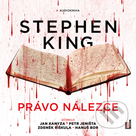 Audiokniha: Právo nálezce (Stephen King). OneHotBook, 2019 Audiokniha: Právo nálezce (Stephen King). OneHotBook, 2019