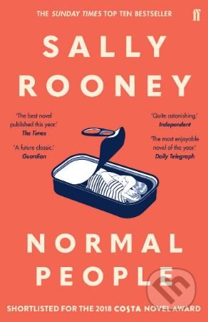 Kniha: Normal People (Sally Rooney). Faber and Faber, 2019 Kniha: Normal People (Sally Rooney). Faber and Faber, 2019