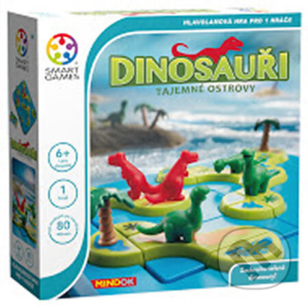 Společenská hra: Dinosauři - Tajemné ostrovy (SMART) (Mindok). Mindok, 2018 Společenská hra: Dinosauři - Tajemné ostrovy (SMART) (Mindok). Mindok, 2018