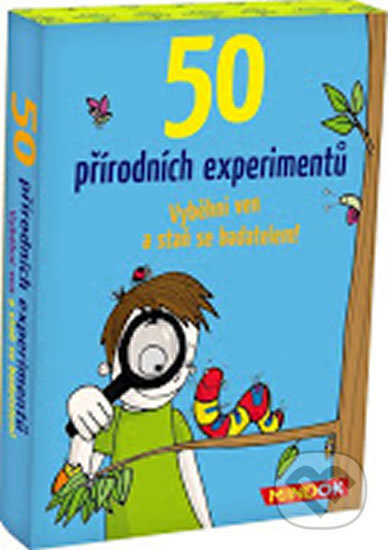 Společenská hra: 50 přírodních experimentů (Nicola Berger). Mindok, 2018 Společenská hra: 50 přírodních experimentů (Nicola Berger). Mindok, 2018