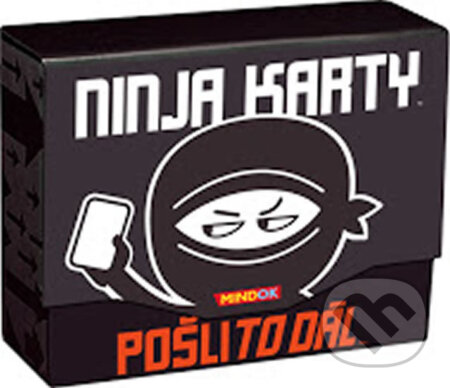 Spoločenská hra: Ninja karty: Pošli to dál (Cody Borst). Mindok, 2018 Spoločenská hra: Ninja karty: Pošli to dál (Cody Borst). Mindok, 2018