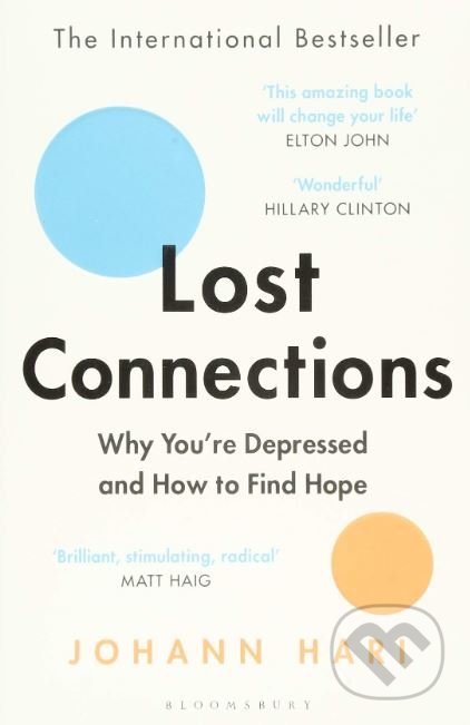 Kniha: Lost Connections (Johann Hari). Bloomsbury, 2019 Kniha: Lost Connections (Johann Hari). Bloomsbury, 2019