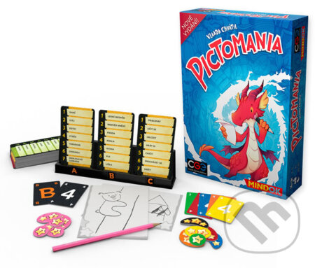 Společenská hra: Pictomania CZ nová (Vlaada Chvátil). Mindok Společenská hra: Pictomania CZ nová (Vlaada Chvátil). Mindok