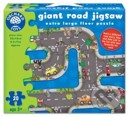 Spoločenská hra: Giant Road Jigsaw (Cesta - puzzle) (Orchard Toys). Orchard Toys Spoločenská hra: Giant Road Jigsaw (Cesta - puzzle) (Orchard Toys). Orchard Toys