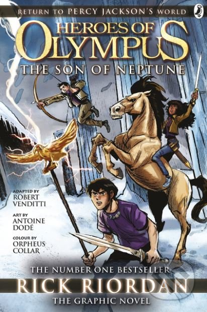 Kniha: The Son of Neptune (Rick Riordan). Puffin Books, 2017 Kniha: The Son of Neptune (Rick Riordan). Puffin Books, 2017