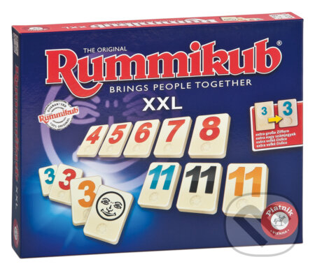 Spoločenská hra: Rummikub XXL (Piatnik). Piatnik Spoločenská hra: Rummikub XXL (Piatnik). Piatnik