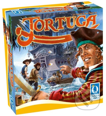 Spoločenská hra: Tortuga (Jay Cormier a Sen-Foong Lim). Piatnik, 2014 Spoločenská hra: Tortuga (Jay Cormier a Sen-Foong Lim). Piatnik, 2014